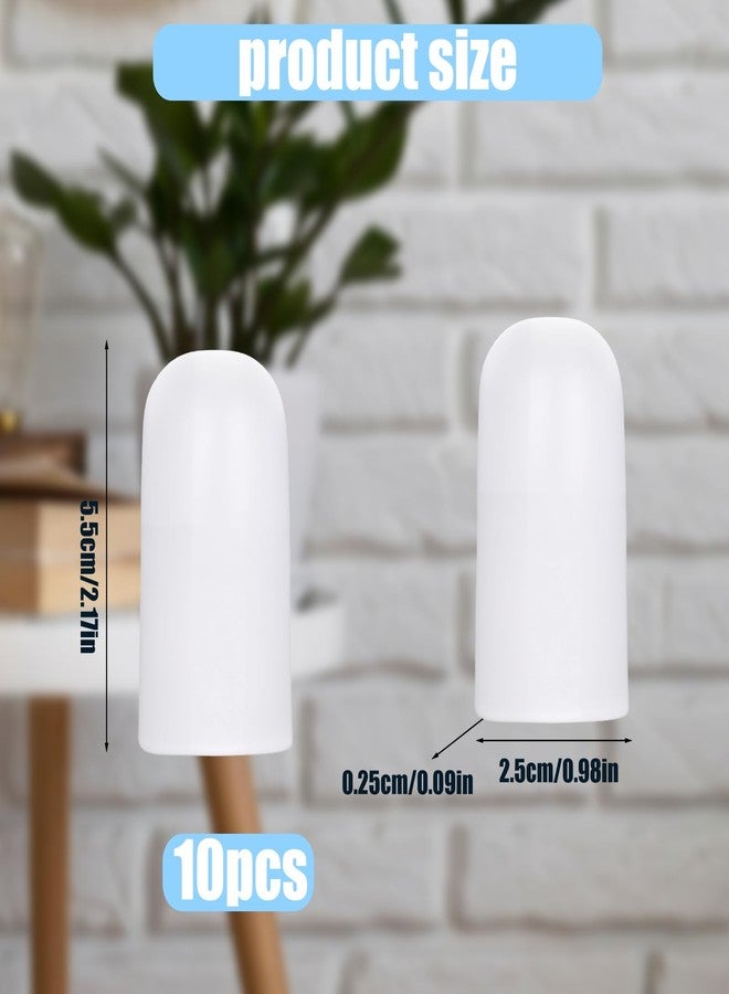WY LIGHTING LEVEL عبوة من 10 قطع من واقيات أصابع القدم المصنوعة من السيليكون كبيرة الحجم، لحماية إصبع القدم الكبير، مناسبة للرجال والنساء، توفر الراحة من الأظافر المفقودة أو الناشبة، ومسامير القدم، والفقاعات، وأصابع القدم المطرقية، وتقلل الاحتكاك. - Image 2